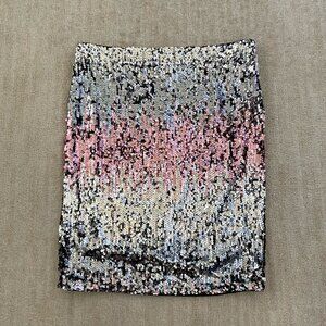 3 for $6 Forever 21 Plus Sequin Bodycon Pencil Midi Skirt 1X